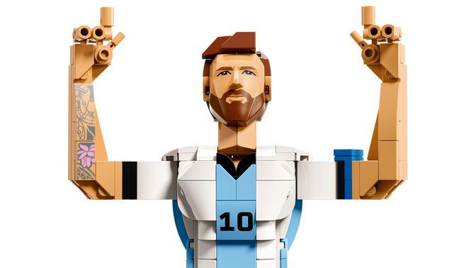 LEGO Editions: Lionel Messi: Leyenda del F&uacute;tbol, 958 Piezas (43015) image number 3