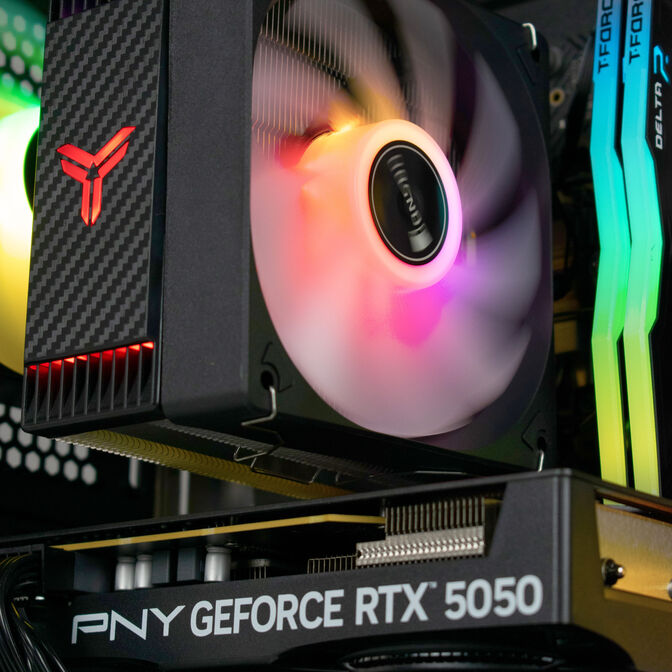 Ordenador AURA Gamer-PC Intel i5 12400F 16GB DDR4 500GB RTX 5050 WiFi W11 image number 3