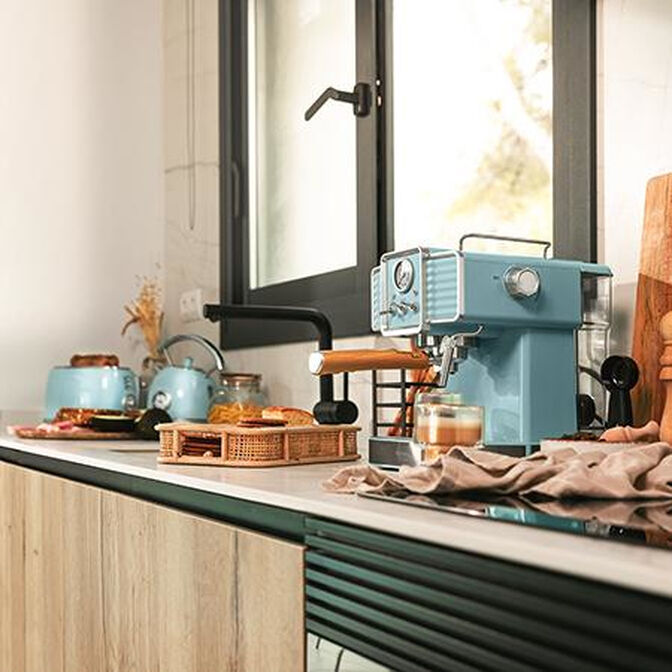 Cafetera Cecotec Vintage Espresso 20 Tradizionale Light Blue image number 9