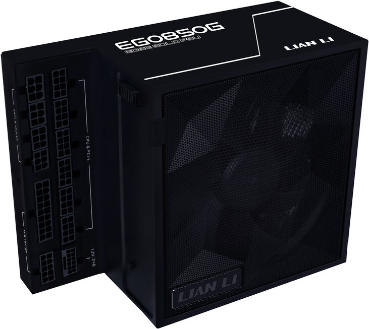 Fuente Modular Lian Li Edge 850W 80+ Gold Negra image number 1
