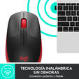 Rat&oacute;n Logitech M190 1000DPI Wireless Rojo image number null