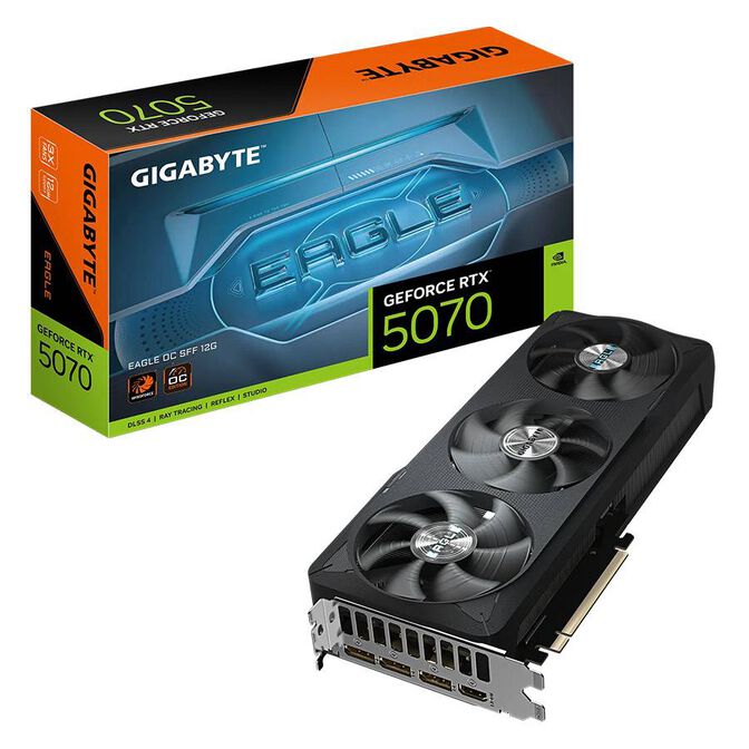 Tarjeta Gr&aacute;fica Gigabyte GeForce&reg; RTX 5070 Eagle OC 12GB GDDR7 DLSS4 Bonus