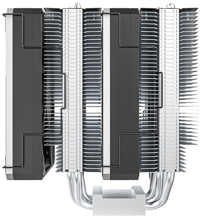 Cooler CPU Montech Metal DT24 Base 2x120mm image number 4