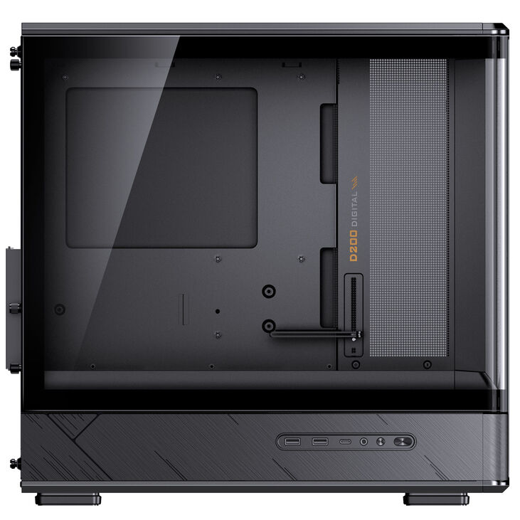 Caja Micro-ATX Jonsbo D200 Vidrio Templado Negro image number 10