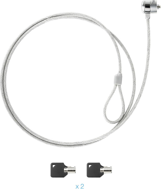 Candado Antirrobo Tooq con Llave 1,50 metros image number 8