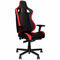 Silla noblechairs EPIC Compact - Negro /Carbono /Rojo