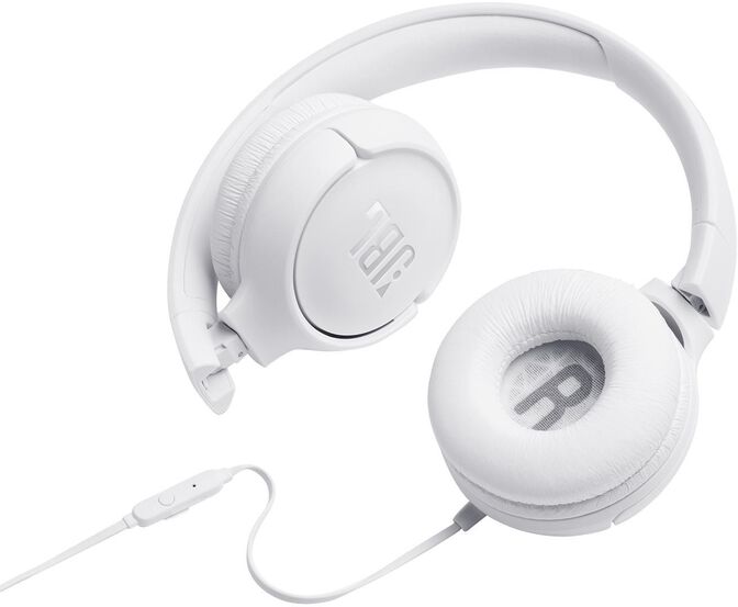 JBL Auscultadores Tune 500 - Blanco image number 4