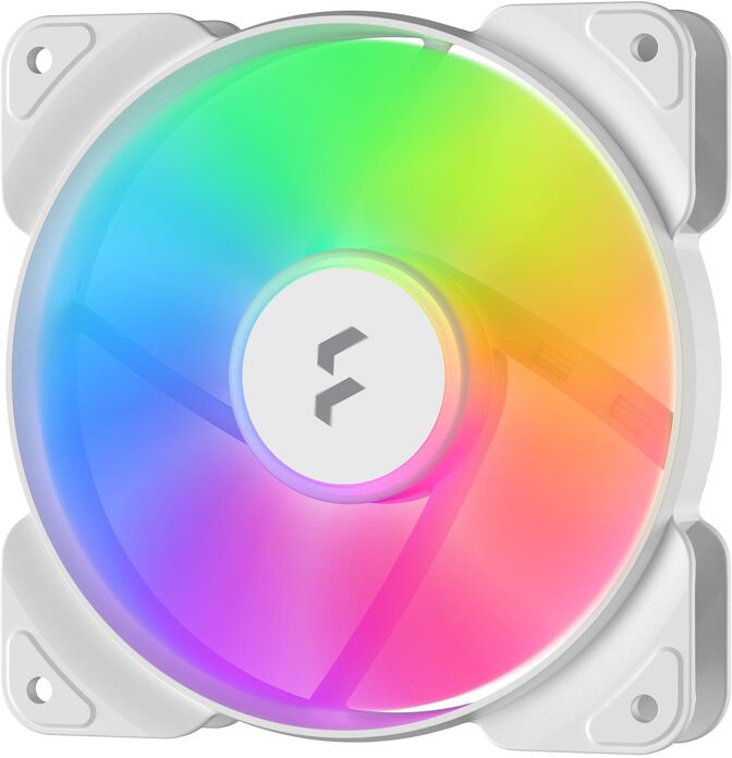 Ventilador Fractal Design Aspect 12 120mm PWM RGB Blanco image number 1