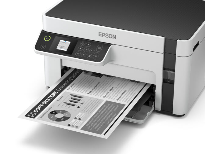 Multifuncional Epson EcoTank ET-M2120 Monocromo Wi-Fi image number 12