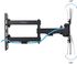 Soporte de Pared Tooq Tilt e Giratónrio 13" a 43" 66-370 mm Max. 20kg Negro image number null