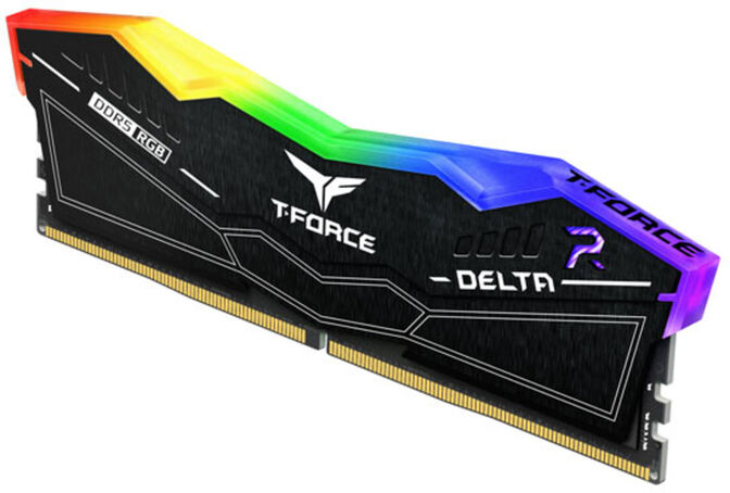 Team Group Kit 32GB (2 x 16GB) DDR5 6000MHz Delta RGB Negro CL28 image number 3