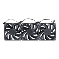 Ventilador Phanteks M25 PWM Negra Pack 3- 120mm