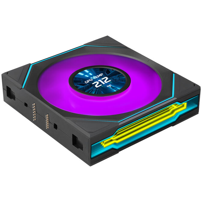 Ventilador Lian Li UNI FAN SL120 LCD Infinity FLEX Wireless Negro 120mm image number 1