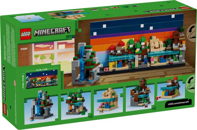LEGO Minecraft: Minibiomas, 797 Piezas (21589) image number 1