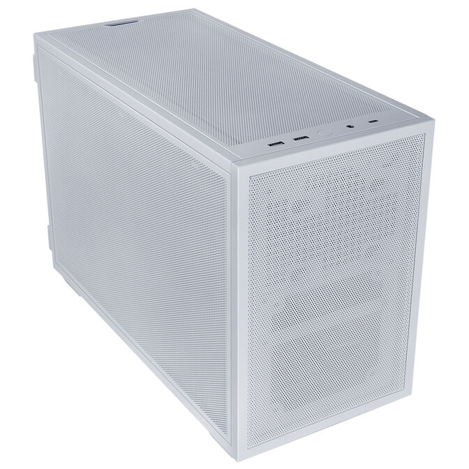 Caja Micro-ATX Lian Li x Dan Cases B4 Blanca image number 1