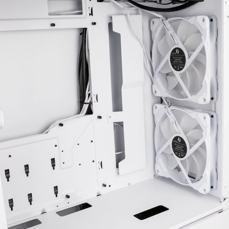 Caja ATX Lian Li Lancool 205 Mesh-C Blanca Vidrio Templado image number 3