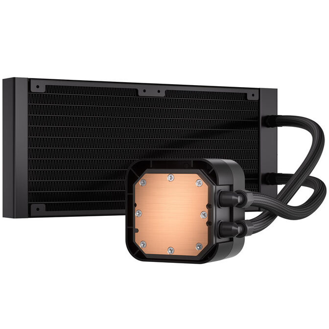 Refrigeraci&oacute;n L&iacute;quida CPU Corsair iCUE H100i Elite XT LCD Display 240mm Negro image number 2