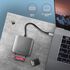Lector de tarjetas AXAGON CRE-S3C External card reader USB-C 3.2 Gen 1, 3-slot & lun SD/microSD/CF, UHS-II image number null