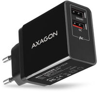 Cargador de pared AXAGON ACU-QS24 5V 1,2A + 1x QC3.0 24W Negro