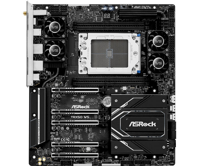 Placa Base ASRock TRX50 WS image number 1