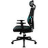 Silla Gaming Ergonomica ThunderX3 YAMA 1 - Negro/Turquesa image number null