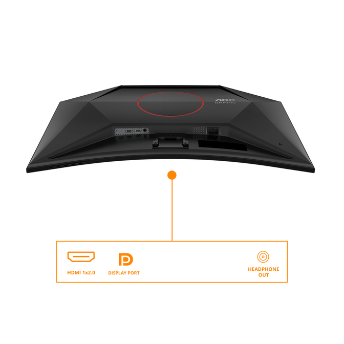 Monitor Curvo AOC Gaming 31.5" C32G42ZE VA FHD 260Hz HDR10 Curved image number 3