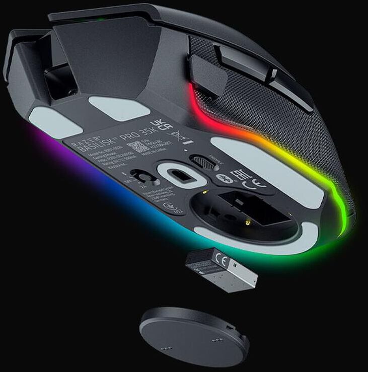 Ratón Razer Basilisk V3 Pro 35K RGB 35000DPI Wireless/Bluetooth image number 1