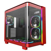 Caja ATX Montech King 95 PRO Rojo