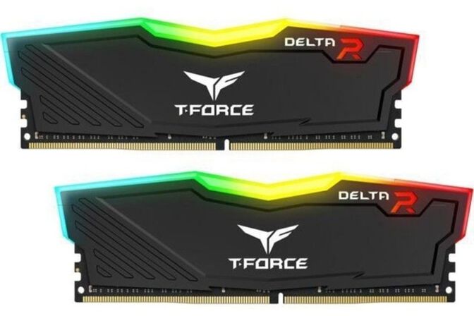 Team Group Kit 32GB (2 x 16GB) DDR4 3200MHz Delta RGB Negro  CL16 image number 0