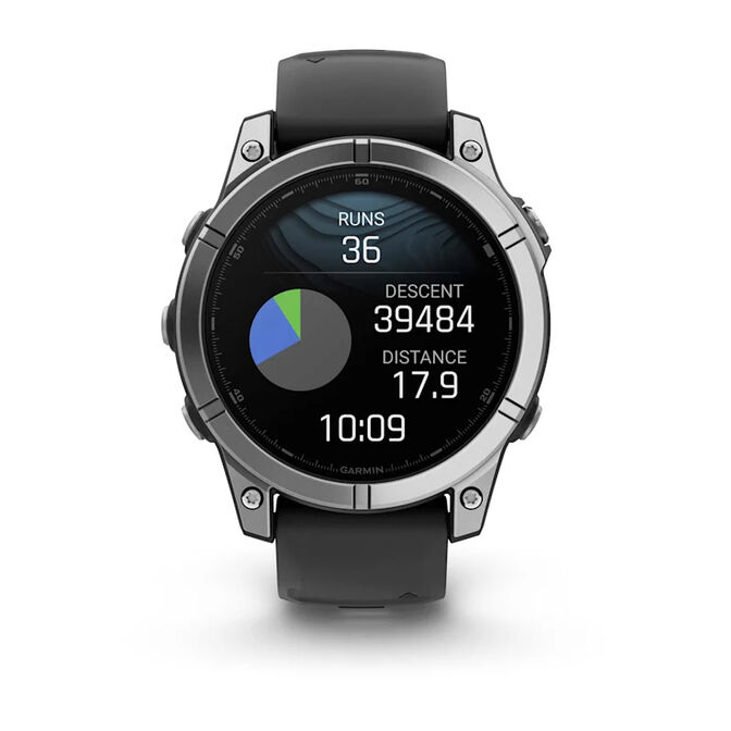 Smartwatch Garmin Fenix E 47mm Preto image number 5