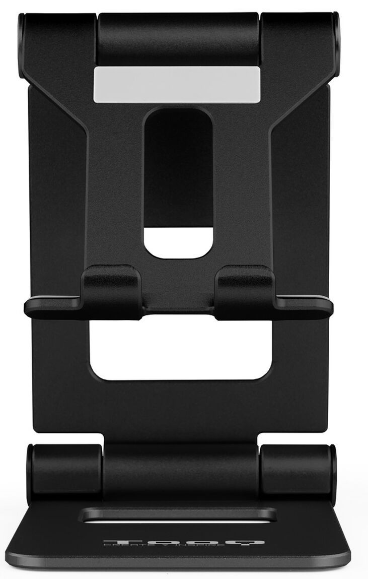 Soporte Mesa Tooq Ajustable p/ Smartphone/Tablet Max. 10" Negro image number 1