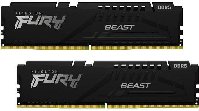 Kingston Kit 16GB (2 x 8GB) DDR5 5600MHz FURY Beast EXPO Negro 1R  CL36 image number 0