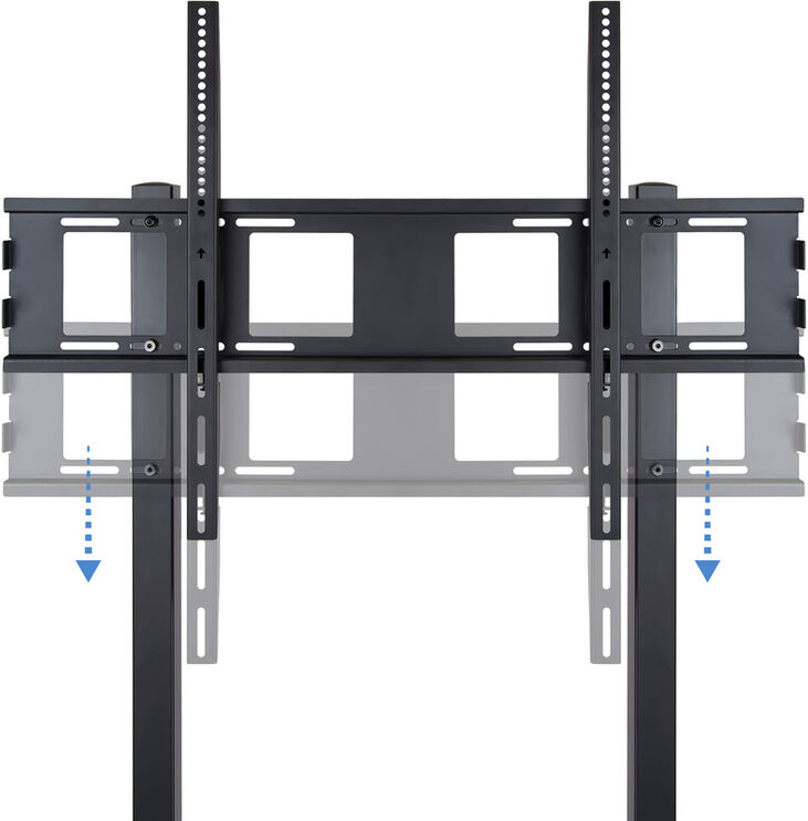 Soporte M&oacute;vel Tooq Tilt Ajustable 37" a 100" Max. 150kg Negro image number 6
