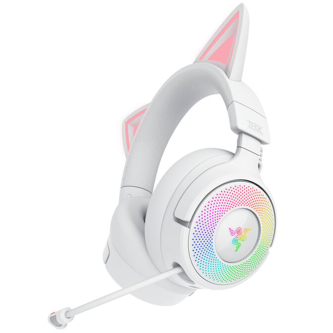 Auriculares Razer Kraken Kitty V3 Pro Wireless/Bluetooth Blanco image number 1
