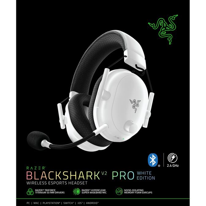 Auriculares Razer BlackShark V2 Pro (2023) Blanco image number 7