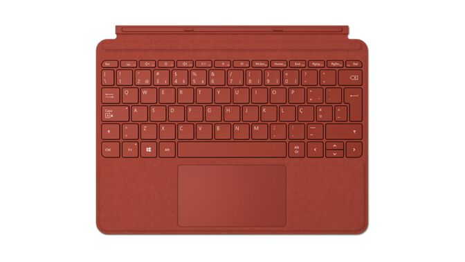 Microsoft Surface Go Type Cover Poppy Red image number 0