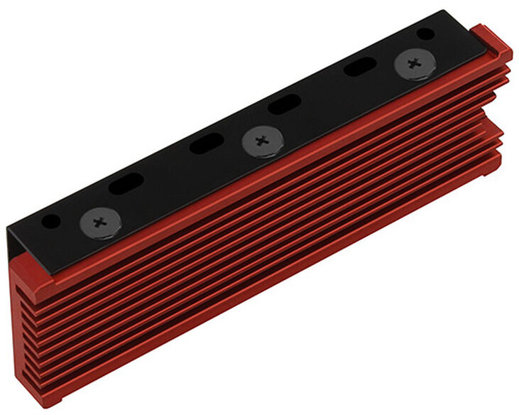 Disipador CLR-M2 para M.2 2280 SSD Rojo image number 3