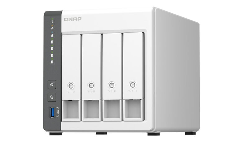 NAS QNAP TS-433-4G - 4 Baías - 2.0GHz 4-core - 4GB RAM image number 2