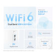 Sistema Mesh TP-Link Deco X10 AX1500 Dual-Band WiFi 6 Gigabit Pack-3 image number null