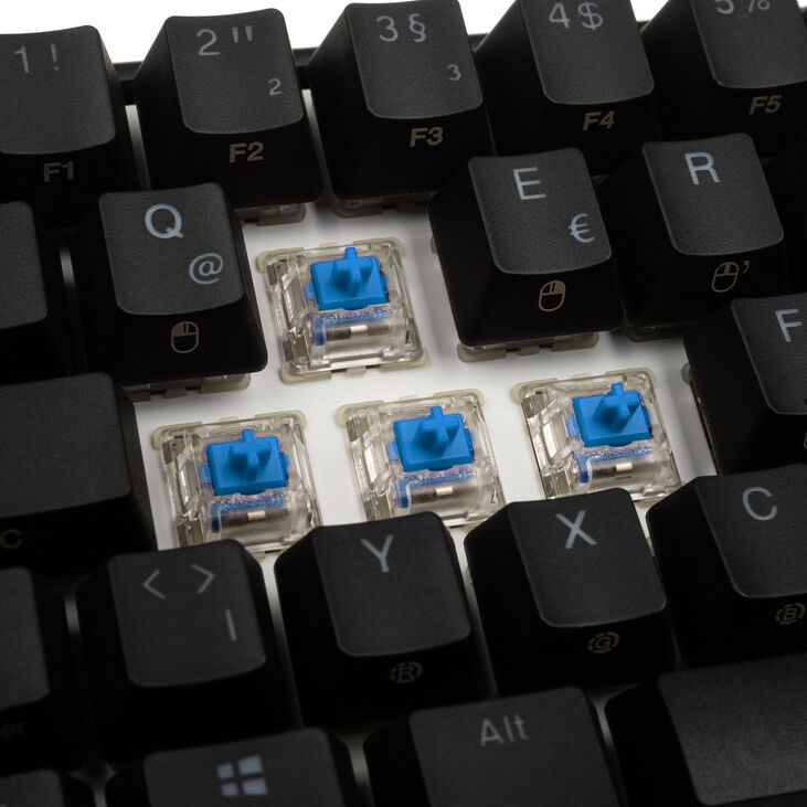 Teclado Mecânico Ducky Mecha Pro SF RGB Black MX Blue (ES) image number 2