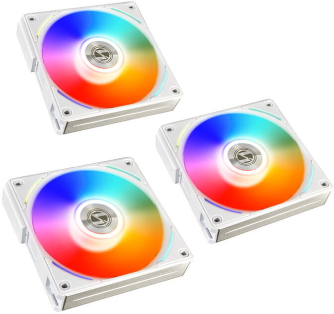 Ventilador Lian Li UNI AL120 RGB PWM Blanco 120mm (Pack 3) image number 0