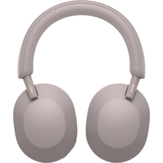 Auriculares Inal&aacute;mbricos Sony WH-1000XM5 Bluetooth con ANC NFC Rosa image number 1
