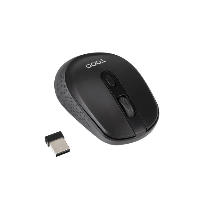 Rat&oacute;n Tooq TQMW-1101-B Wireless 1600DPI Negro image number 2