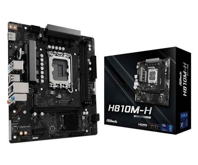 Placa Base ASRock H810M-H image number 0