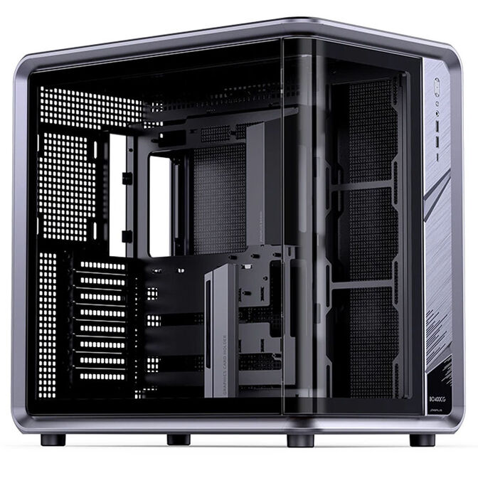 Caja ATX Jonsbo BO400CG Vidrio Templado Gris image number 0