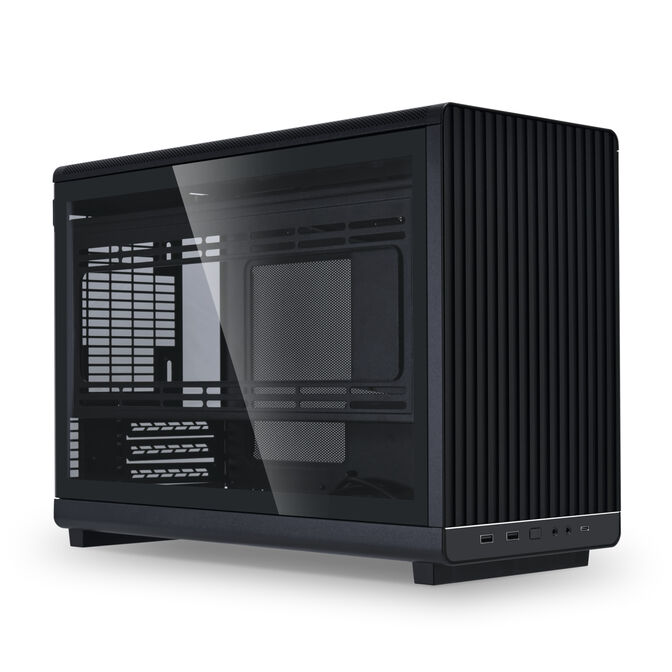 Panel en Vidrio Templado Lian Li para Dan Cases A3 Negro image number 1