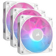Ventilador Corsair iCUE Link RX120 RGB PWM Blanca 120mm (Pack 3) image number null