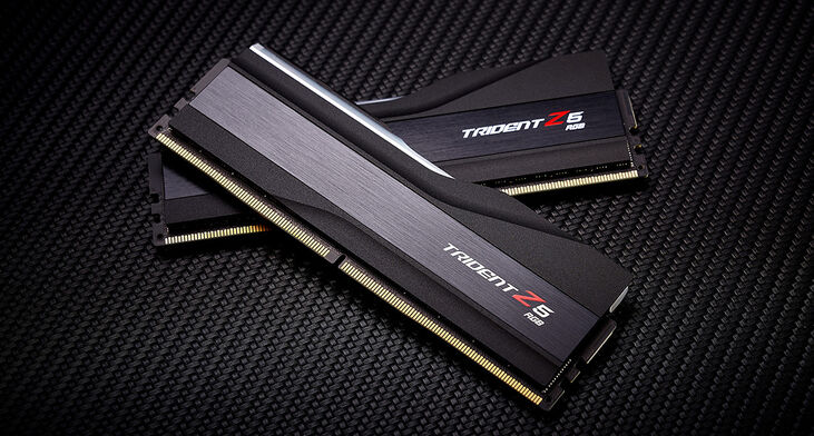 G.Skill Kit 32GB (2 x 16GB) DDR5 5200MHz Trident Z5 RGB CL36 Black - F5-5200J3636C16GX2-TZ5RK image number 4