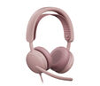 Auriculares Logitech Zone Wired 2 for Business USB-C ANC Rosa image number null