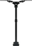Soporte de Pared Tooq Tilt e GiRat&oacute;nrio 3 Pivots 13" a 42" Max. 20Kg Negro image number null